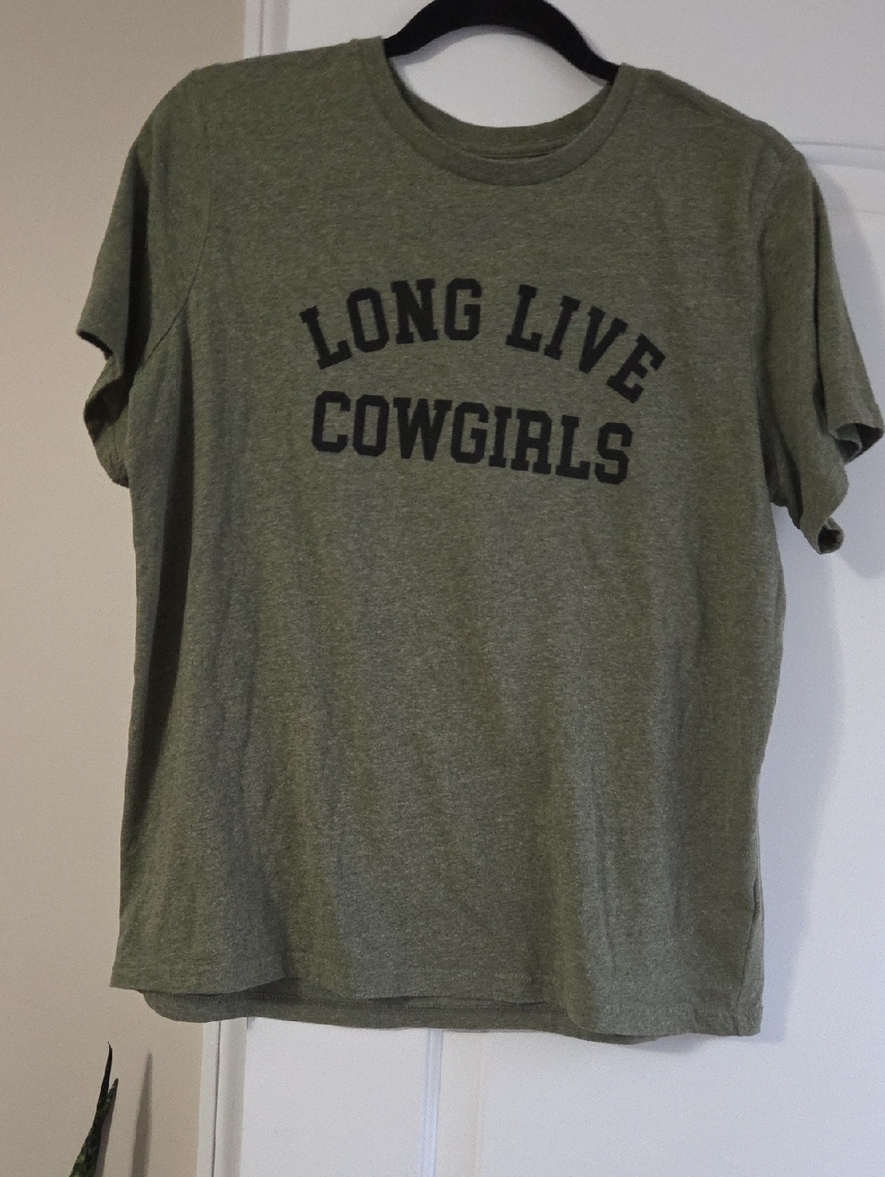 Wrangler Olive Crewneck Tee